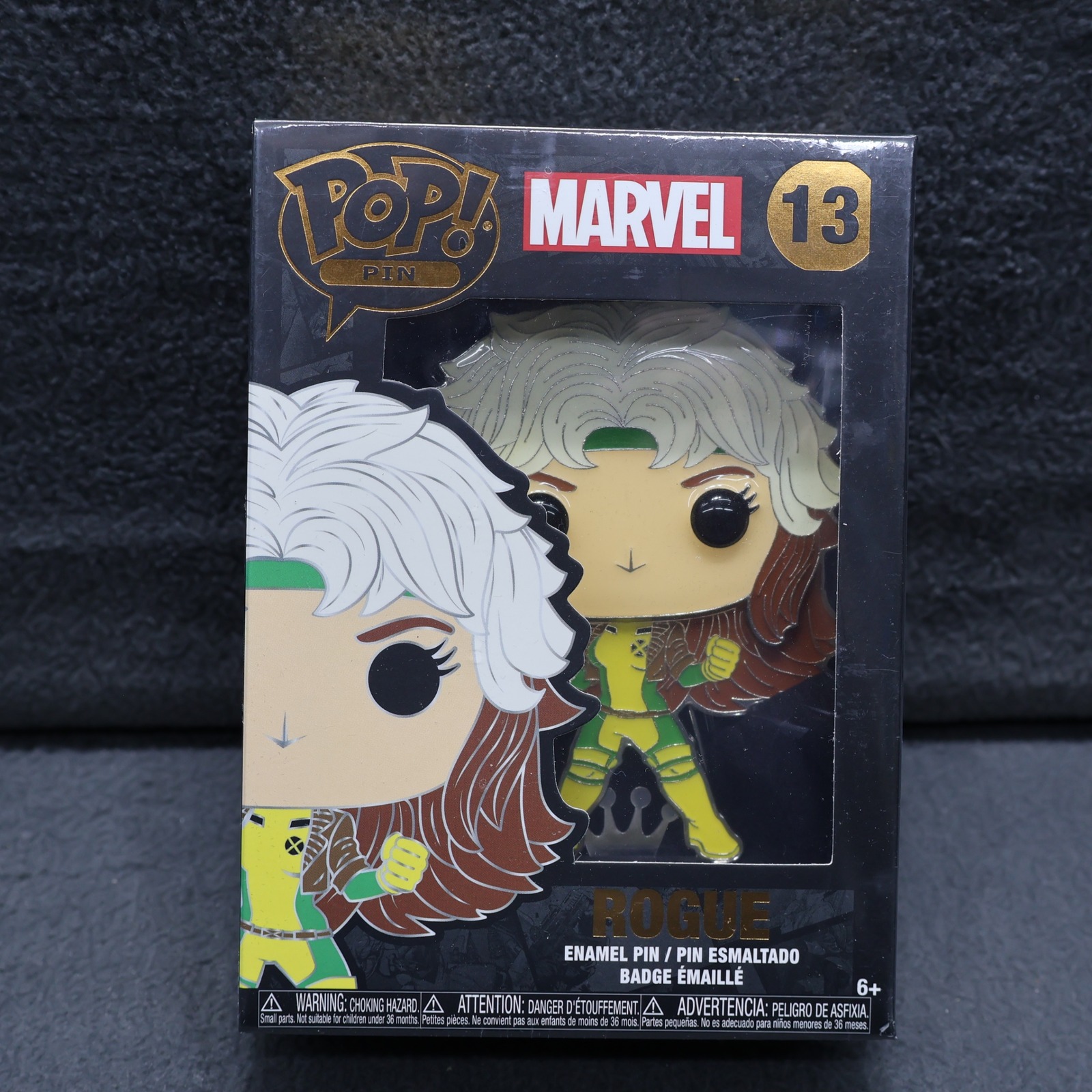 Marvel X-Men Rogue Funko Pop! Pin #13 Collectible Enamel Badge New